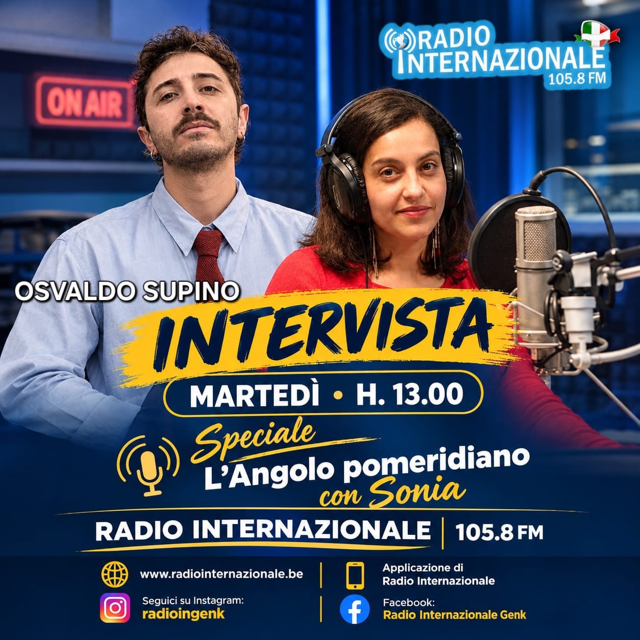 Sonia intervista Osvaldo Supino